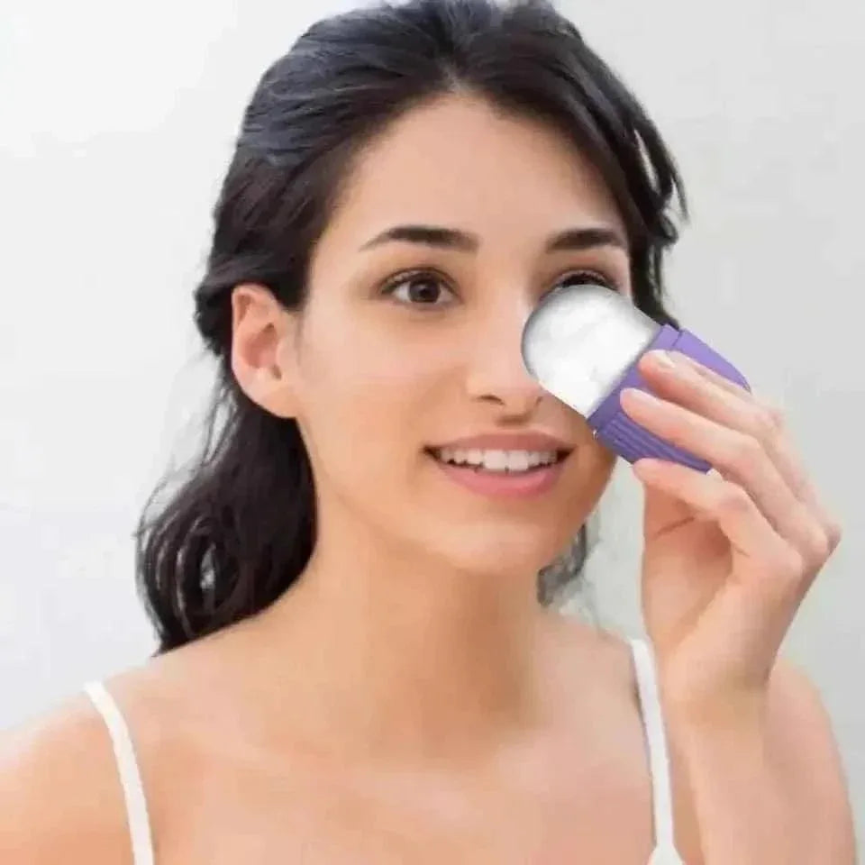 Silicone Ice Roller for Facial Massage and Cryotherapy Benefits